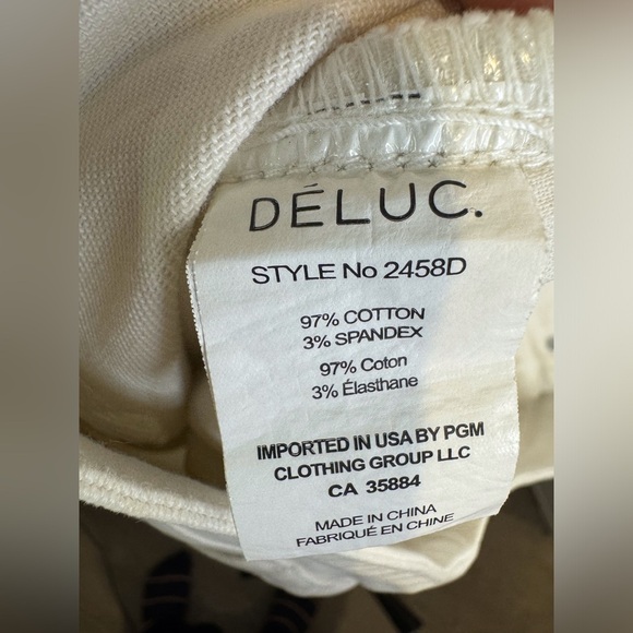 Deluc Women’s Marion‎ White Mini Skirt Size L. - Picture 5 of 8